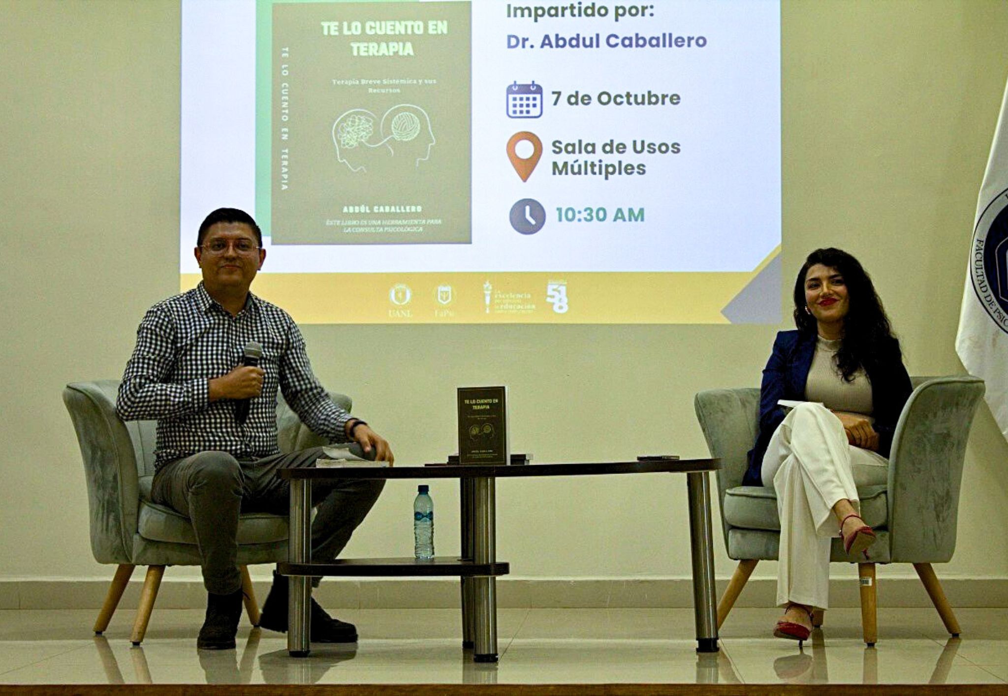 Presentación de libro “Te lo cuento en terapia”